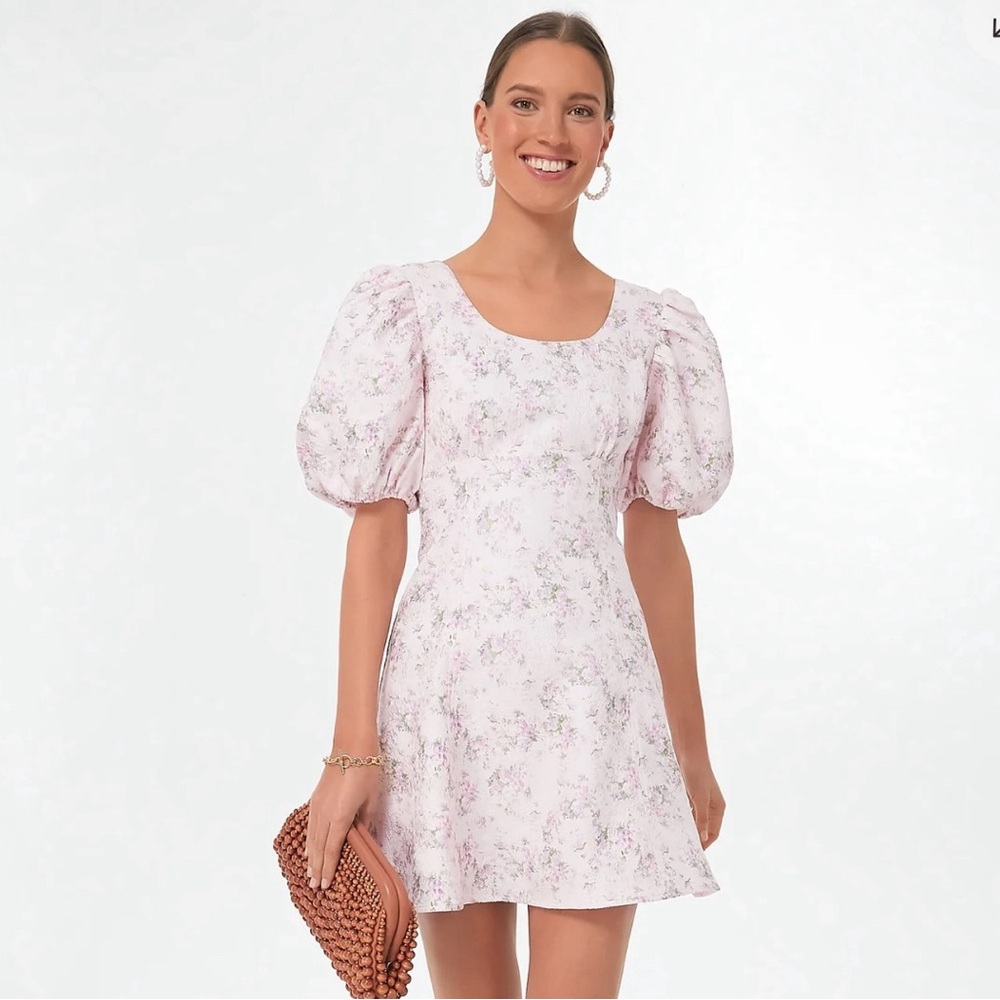 Tuckernuck Hyacinth House Ella jacquard mini dress NWT XL